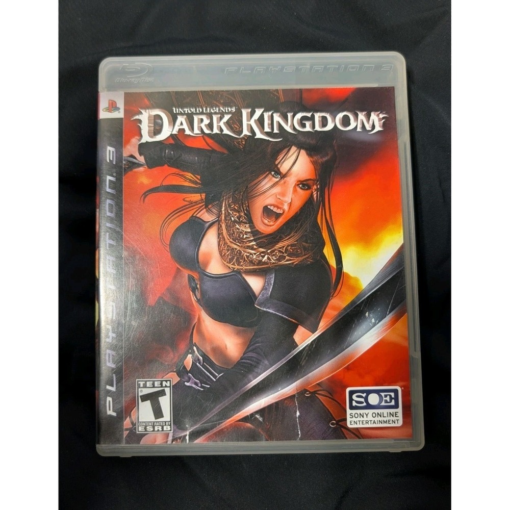 Untold Legends Dark Kingdom Sony PlayStation 3 PS3 CIB Complete